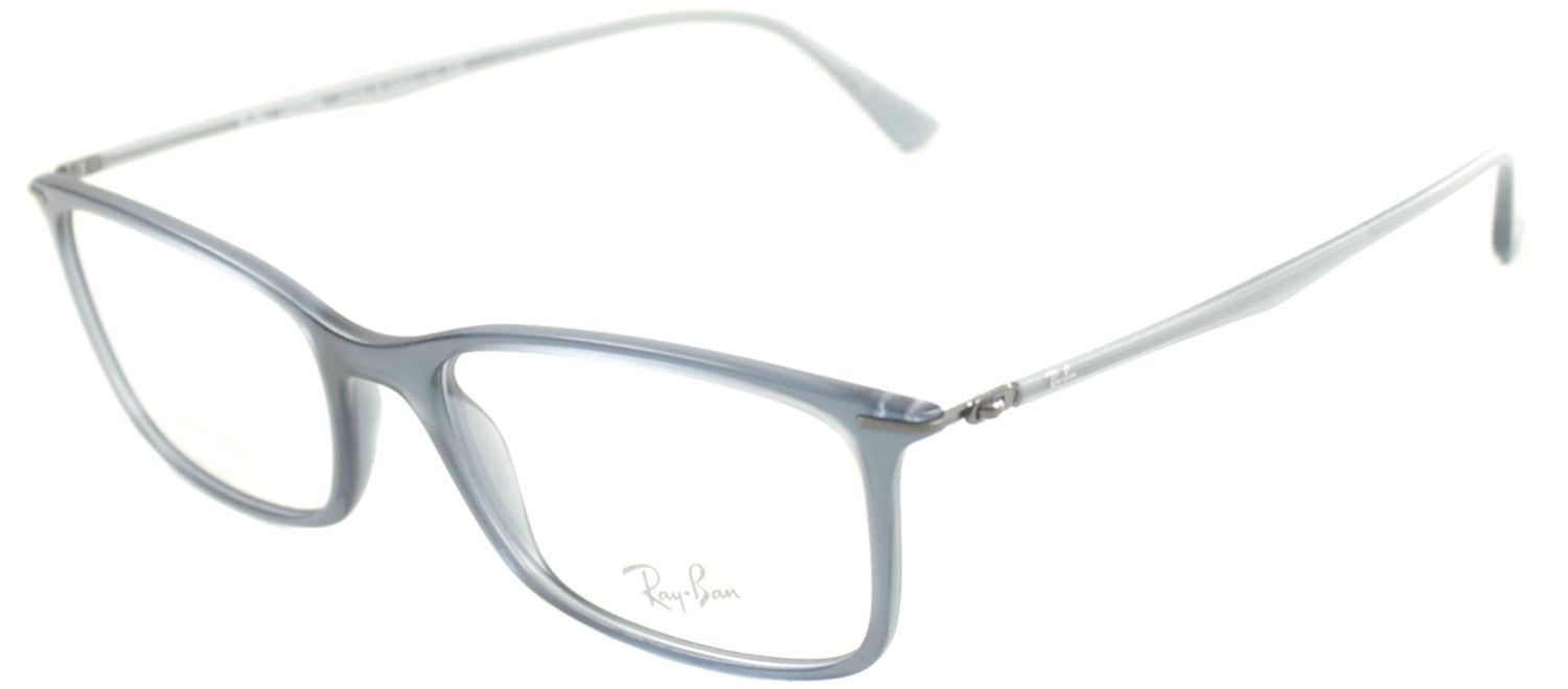 Ray-Ban RX 7031 5400 Rectangle Plastic Blue Eyeglasses with Demo Lens sold by Gaffos product image thumbnail 2