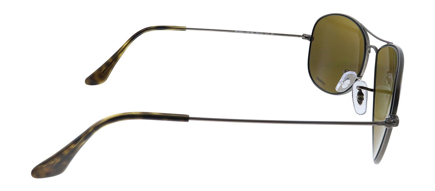 Ray-Ban RB 3562 029/BB Pilot Metal Gunmetal Sunglasses with Brown Polarized Lens sold by Gaffos product image thumbnail 3