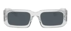 Prada PR 06YS 12R09T Rectangle Plastic Grey Sunglasses with Grey Lens sold by Gaffos