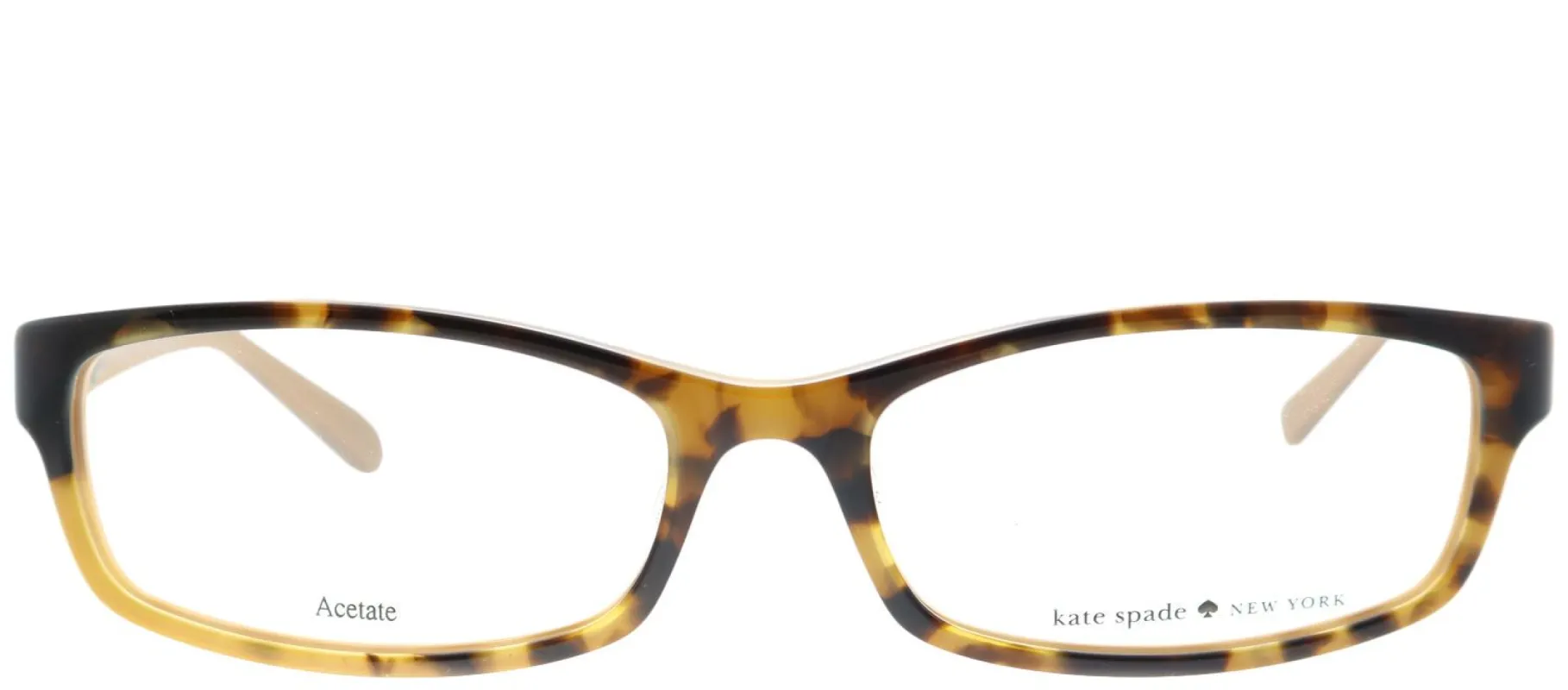 Kate Spade KS Narcisa W72 Rectangle Plastic Tortoise/ Havana Eyeglasses with Demo Lens sold by Gaffos