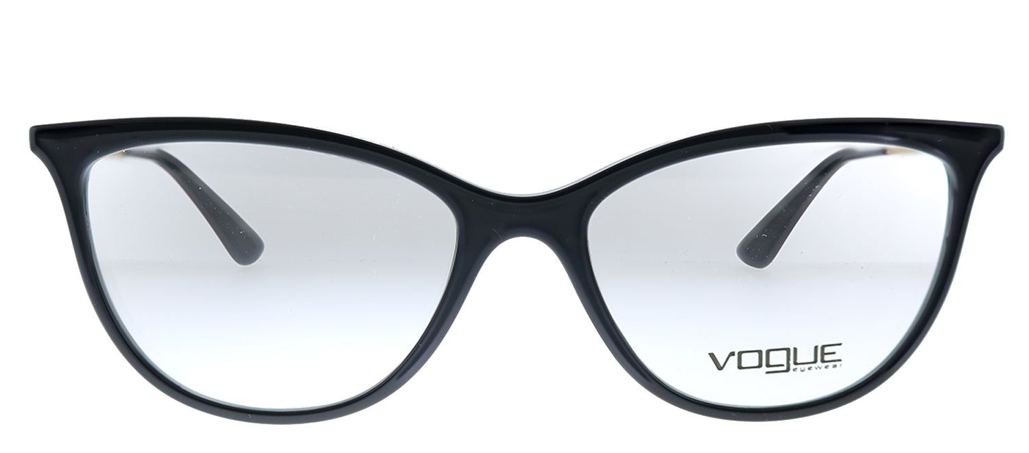 Vogue Eyewear VO 5239 W44 Cat-Eye Plastic Black Eyeglasses with Demo Lens sold by Gaffos