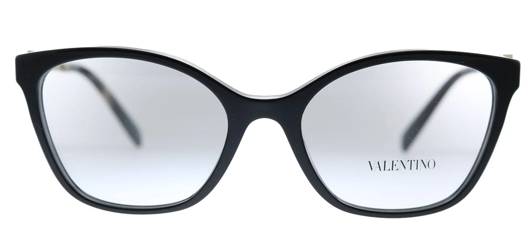 Valentino VA 3050 5001 Butterfly Plastic Black Eyeglasses with Logo Stamped Demo Lens sold by Gaffos