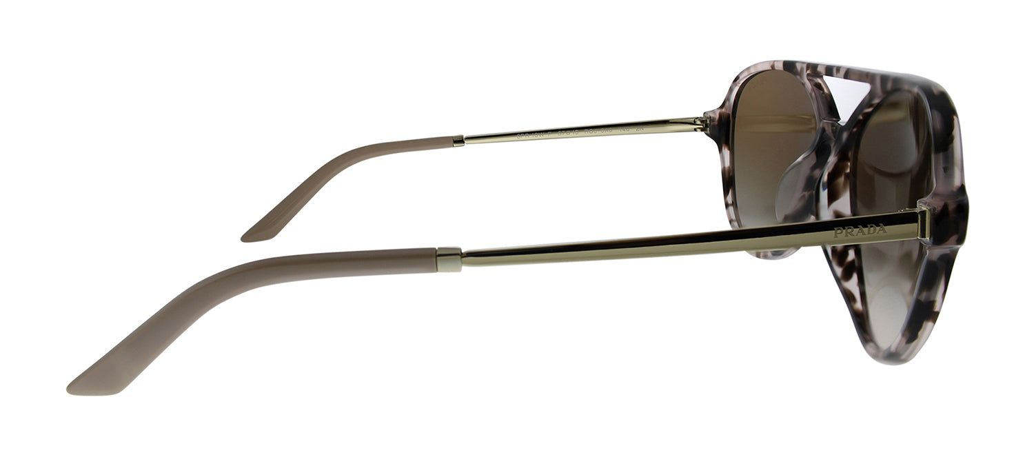 Prada PR 13WSF ROJ0A6 Aviator Plastic Havana Sunglasses with Brown Gradient Lens sold by Gaffos product image thumbnail 3