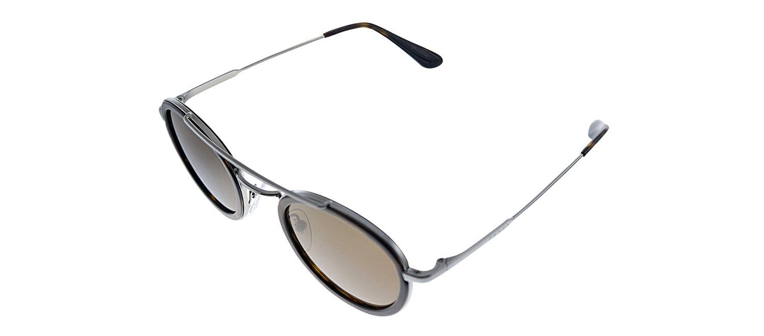 Prada PR 56XS 01A8C1 Oval Metal Havana Sunglasses with Brown Lens sold by Gaffos product image thumbnail 2