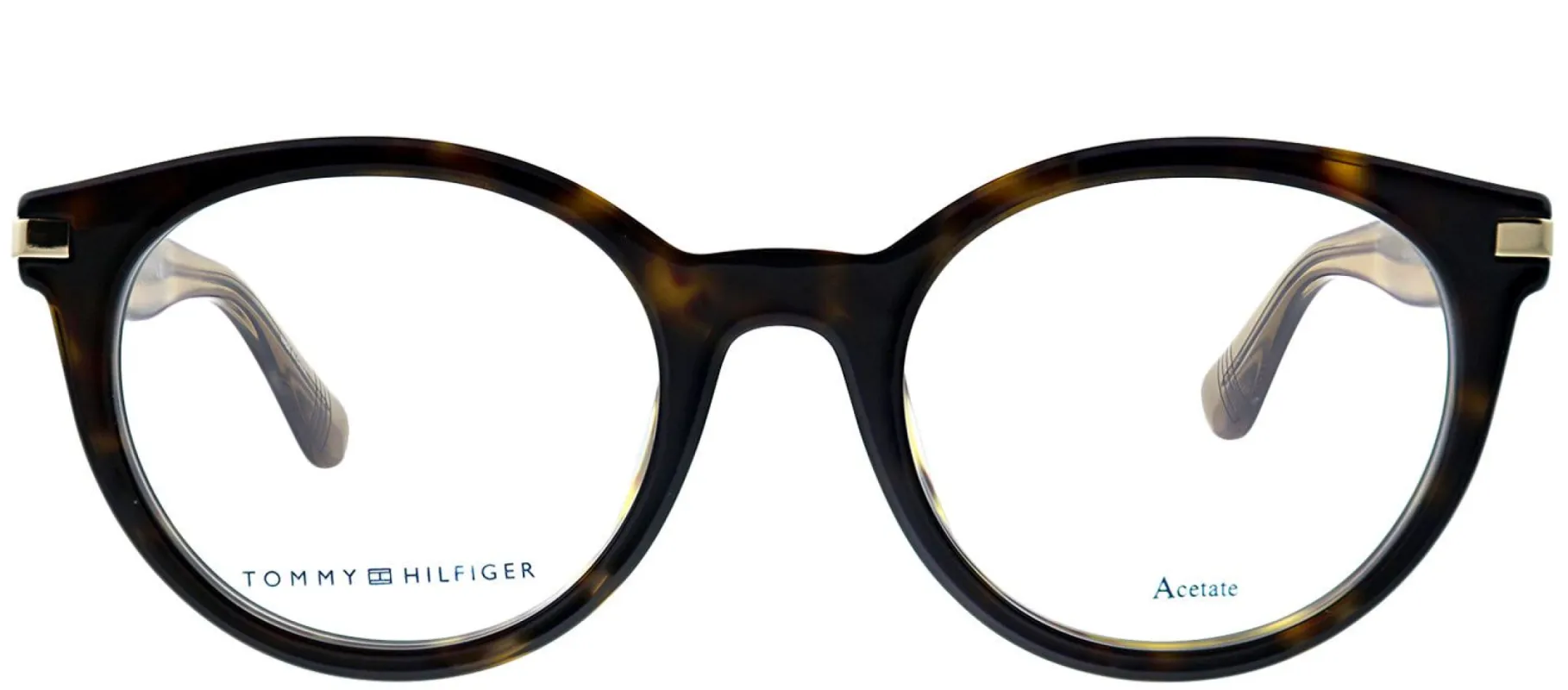 Versace VE 1257 1436 Geometric Metal Gold Eyeglasses with Demo Lens sold by Gaffos