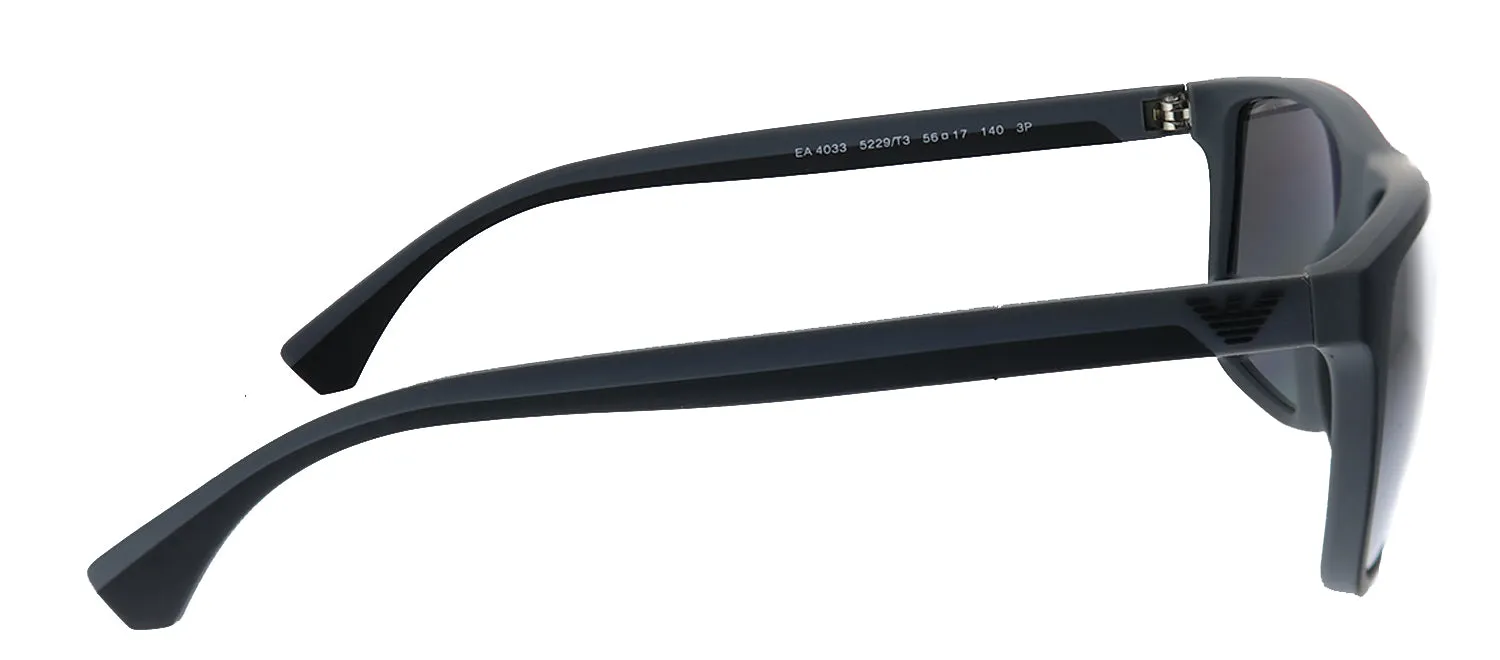 Emporio Armani EA 4033 5229T3 Square Plastic Black Sunglasses with Grey Polarized Lens sold by Gaffos product image thumbnail 3