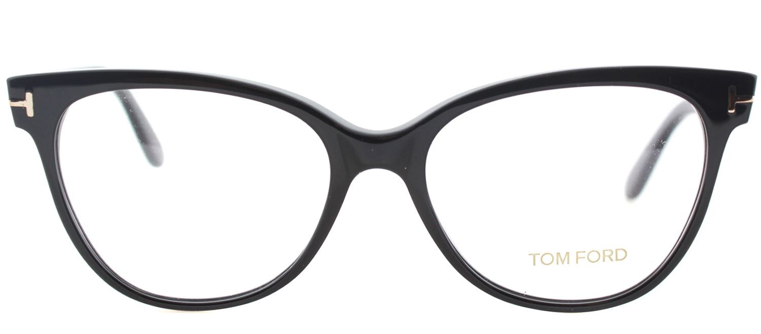 Tom Ford FT 5291 001 Cat-Eye Plastic Black Eyeglasses with Demo Lens sold by Gaffos