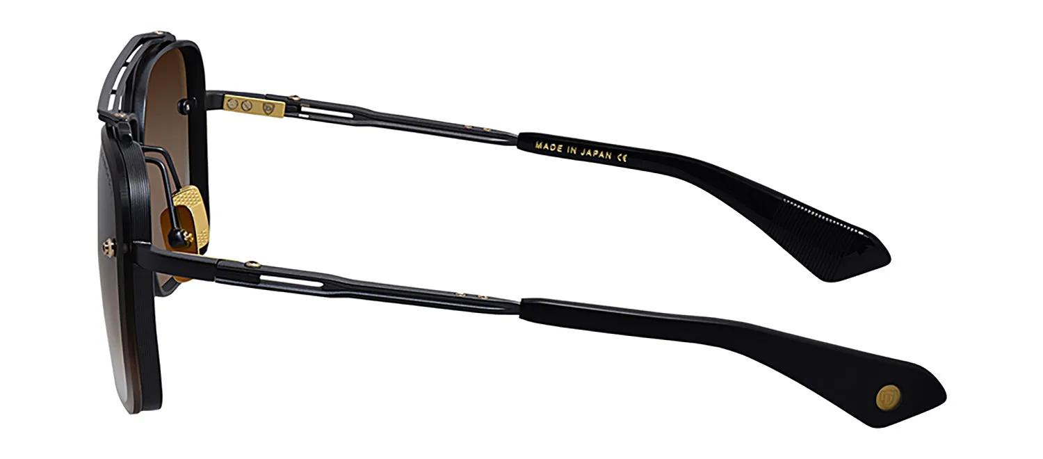 Dita Match-Six DT DTS121-62-03 Aviator Metal Black Sunglasses with Brown Lens sold by Gaffos product image thumbnail 3