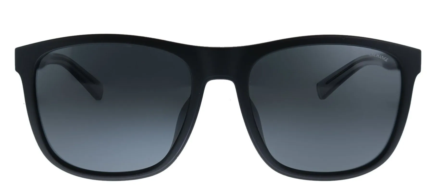 Armani Exchange AX 4049SF 818287 Square Plastic Black Sunglasses with Grey Lens sold by Gaffos