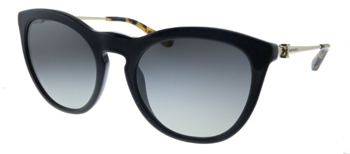 Tory Burch TY 7137 170911 Cat-Eye Plastic Black Sunglasses with Grey Gradient Lens sold by Gaffos