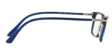 Prada PR 03YV ZXH1O1 Rectangle Plastic Tortoise Eyeglasses with Logo Stamped Demo Lenses sold by Gaffos