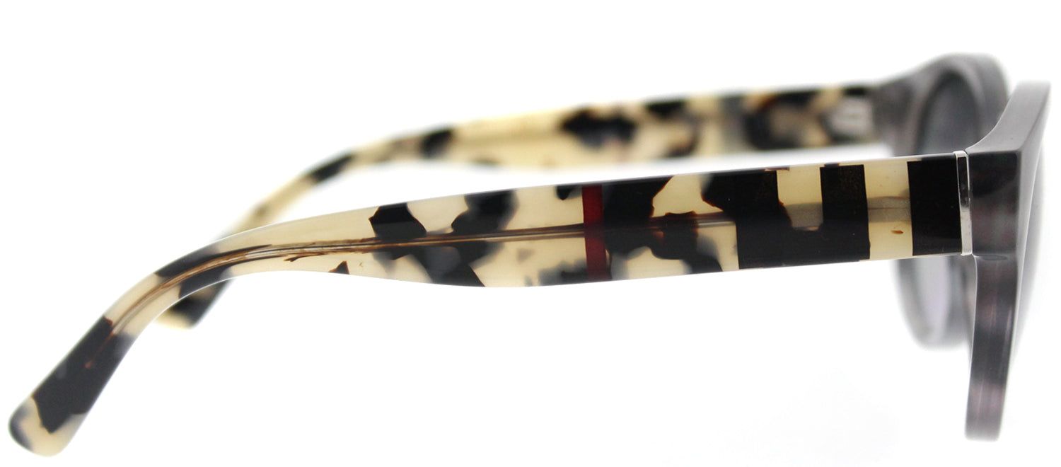 Burberry BE 4227 3670T3 Round Plastic Grey Sunglasses with Grey Gradient Polarized Lens sold by Gaffos product image thumbnail 3