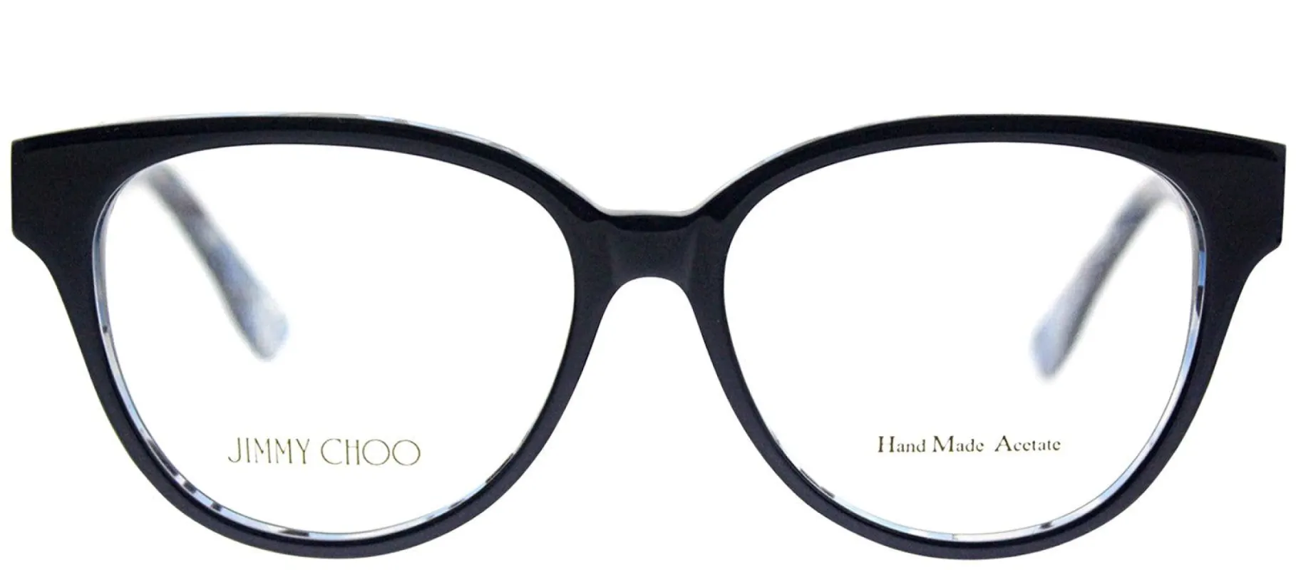 Jimmy Choo JC 145F J55 Cat-Eye Plastic Blue Eyeglasses with Demo Lens sold by Gaffos