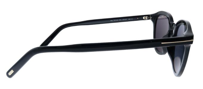 Tom Ford Pax TF 816 01A Round Plastic Black Sunglasses with Grey Lens sold by Gaffos