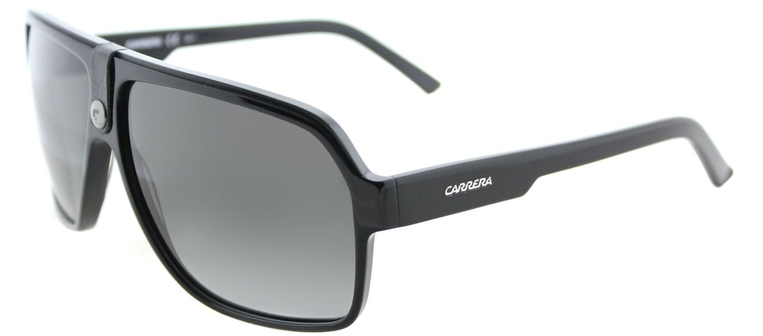 Carrera CA Carrera33 807 PT Aviator Plastic Black Sunglasses with Grey Gradient Lens sold by Gaffos product image thumbnail 2
