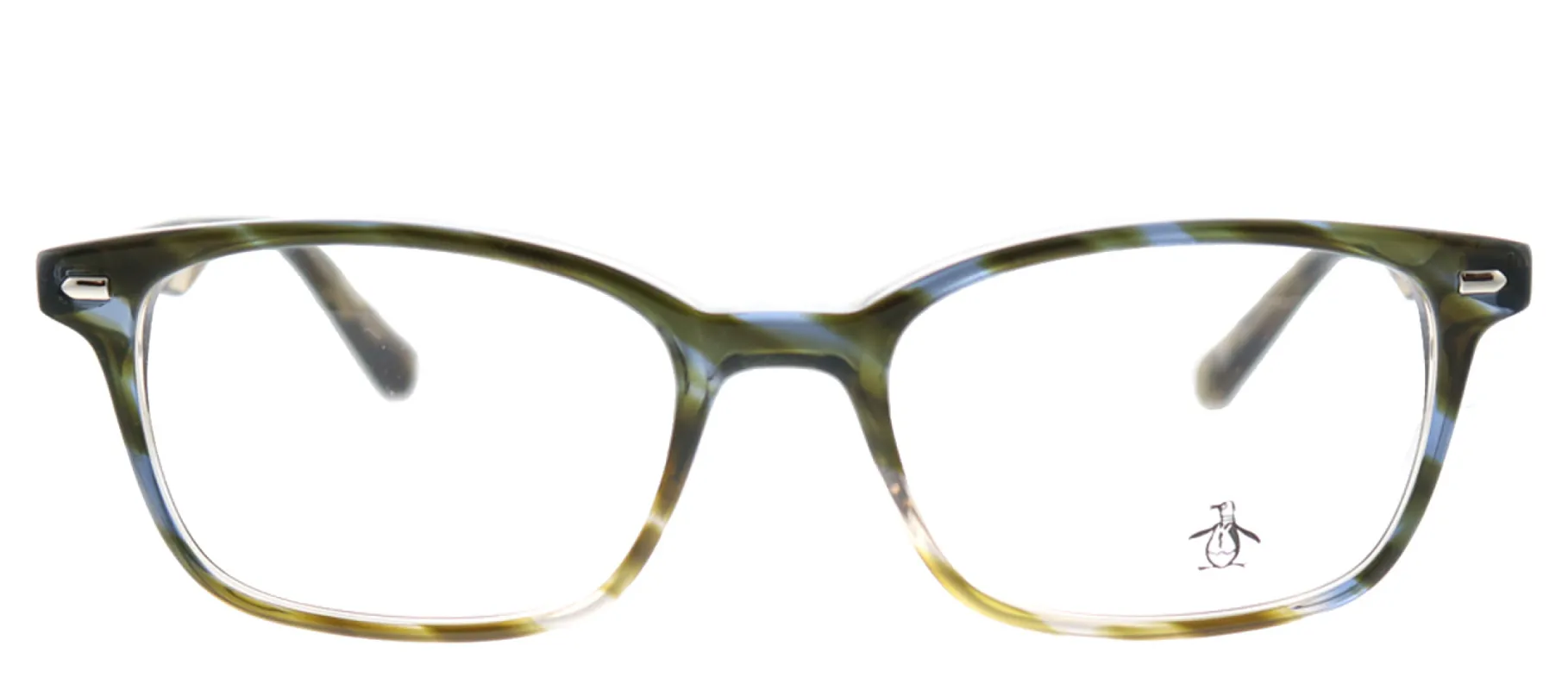 Original Penguin PE Clyde LT Rectangle Plastic Tortoise/ Havana Eyeglasses with Demo Lens sold by Gaffos