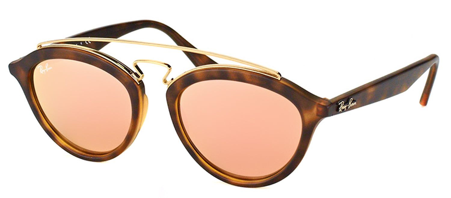 Ray-Ban RB 4257 60922Y Fashion Plastic Tortoise/ Havana Sunglasses with Pink Mirror Lens sold by Gaffos product image thumbnail 2