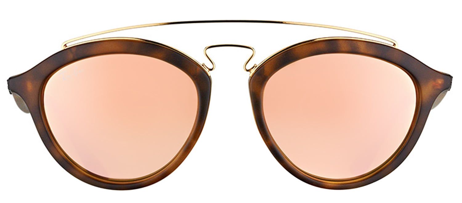 Ray-Ban RB 4257 60922Y Fashion Plastic Tortoise/ Havana Sunglasses with Pink Mirror Lens sold by Gaffos