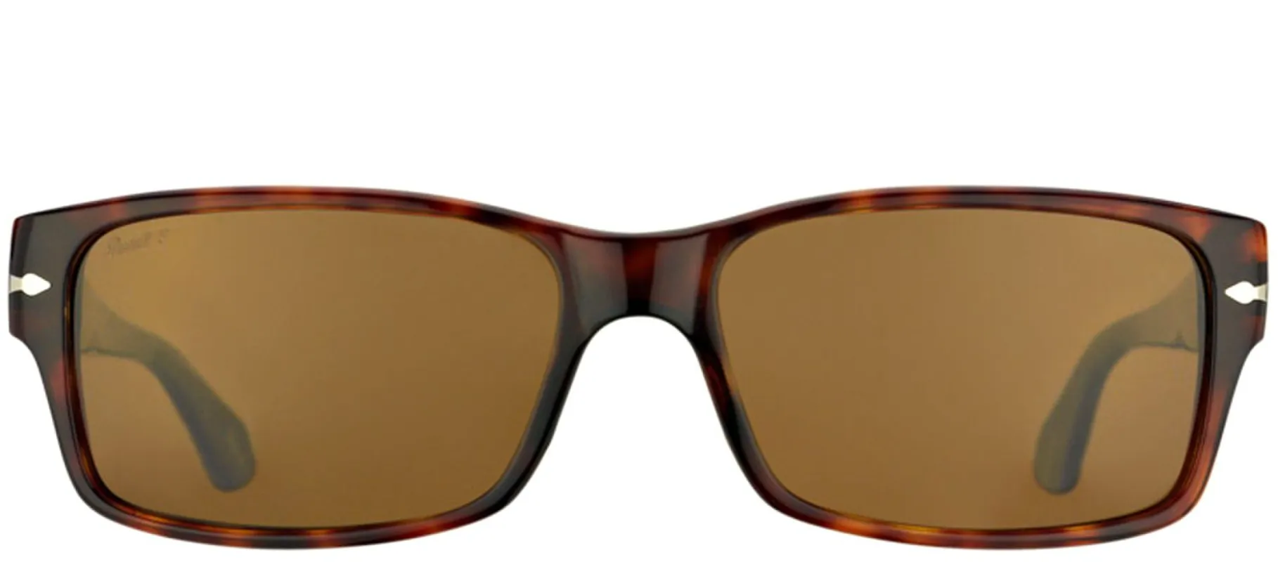 Persol PO 2803S 24/57 Rectangle Plastic Tortoise/ Havana Sunglasses with Crystal Brown Polarized Lens sold by Gaffos