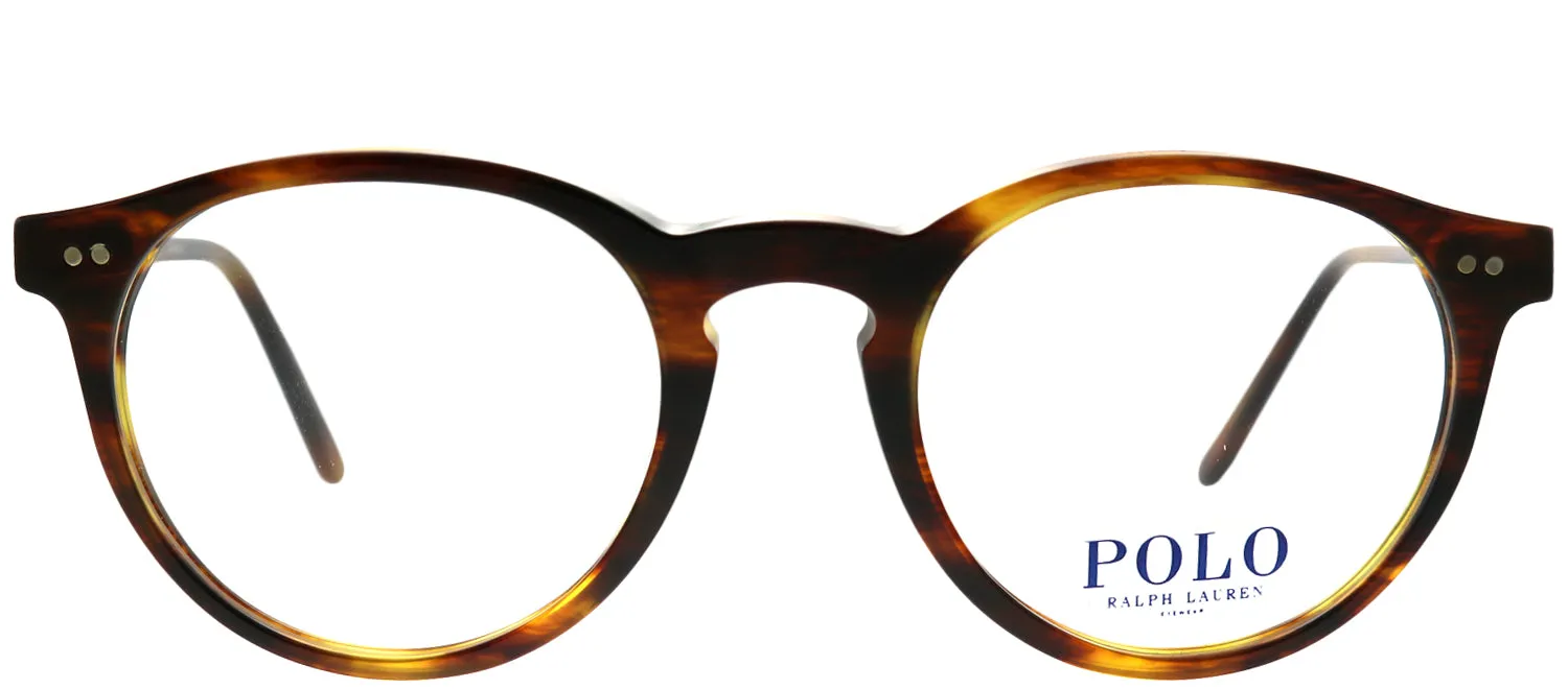 Polo Ralph Lauren PH 2083 5007 Round Plastic Tortoise/ Havana Eyeglasses with Demo Lens sold by Gaffos