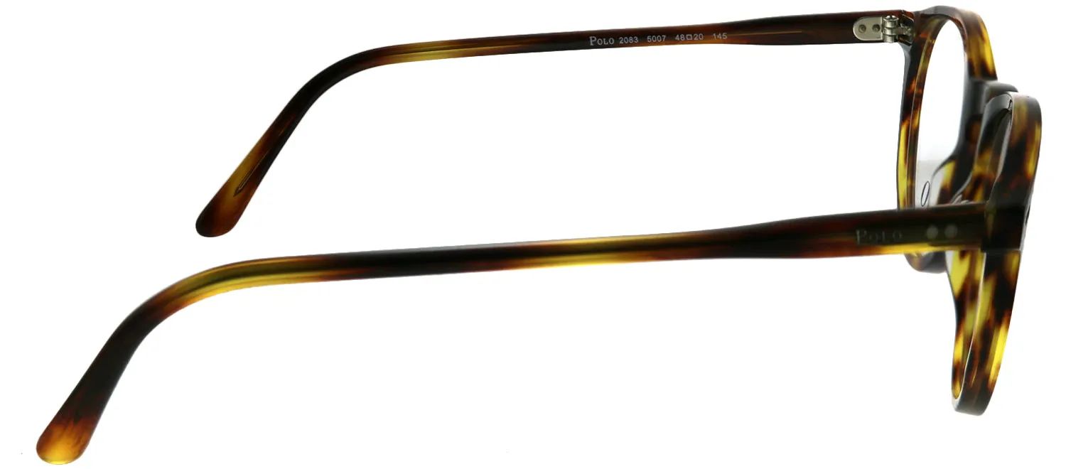 Polo Ralph Lauren PH 2083 5007 Round Plastic Tortoise/ Havana Eyeglasses with Demo Lens sold by Gaffos product image thumbnail 3