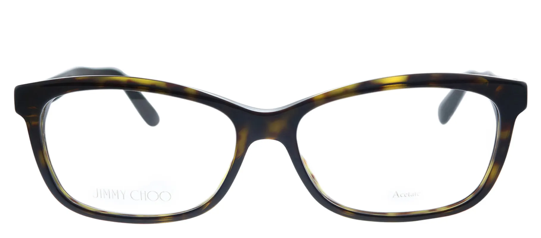 Jimmy Choo JC 239 086 Square Plastic Havana Eyeglasses with Demo Lens sold by Gaffos