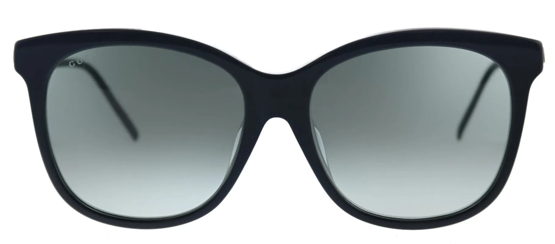 Gucci GG 0655SA 001 Square Acetate Black Sunglasses with Grey Gradient Lens sold by Gaffos
