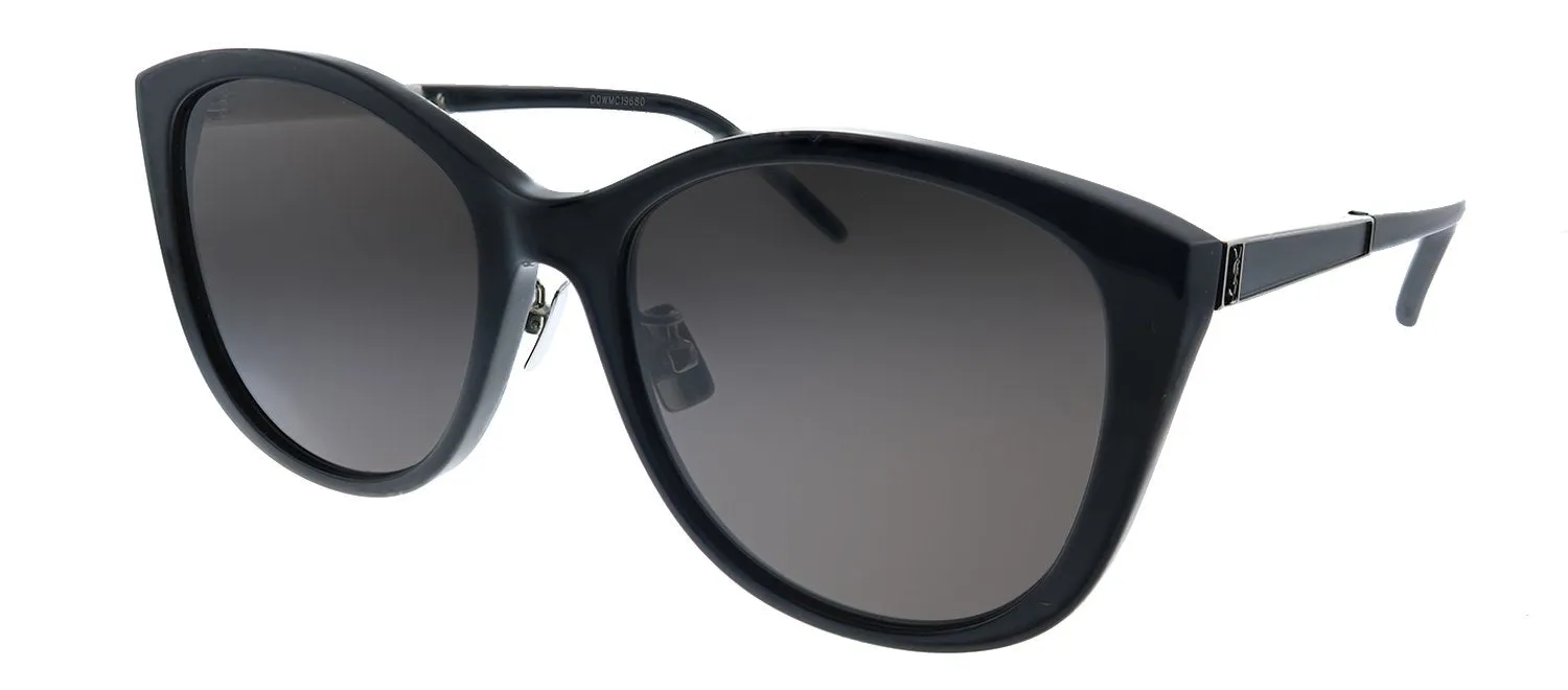Saint Laurent SL M71/K 001 Cat-Eye Acetate Black Sunglasses with Black Lens sold by Gaffos product image thumbnail 2