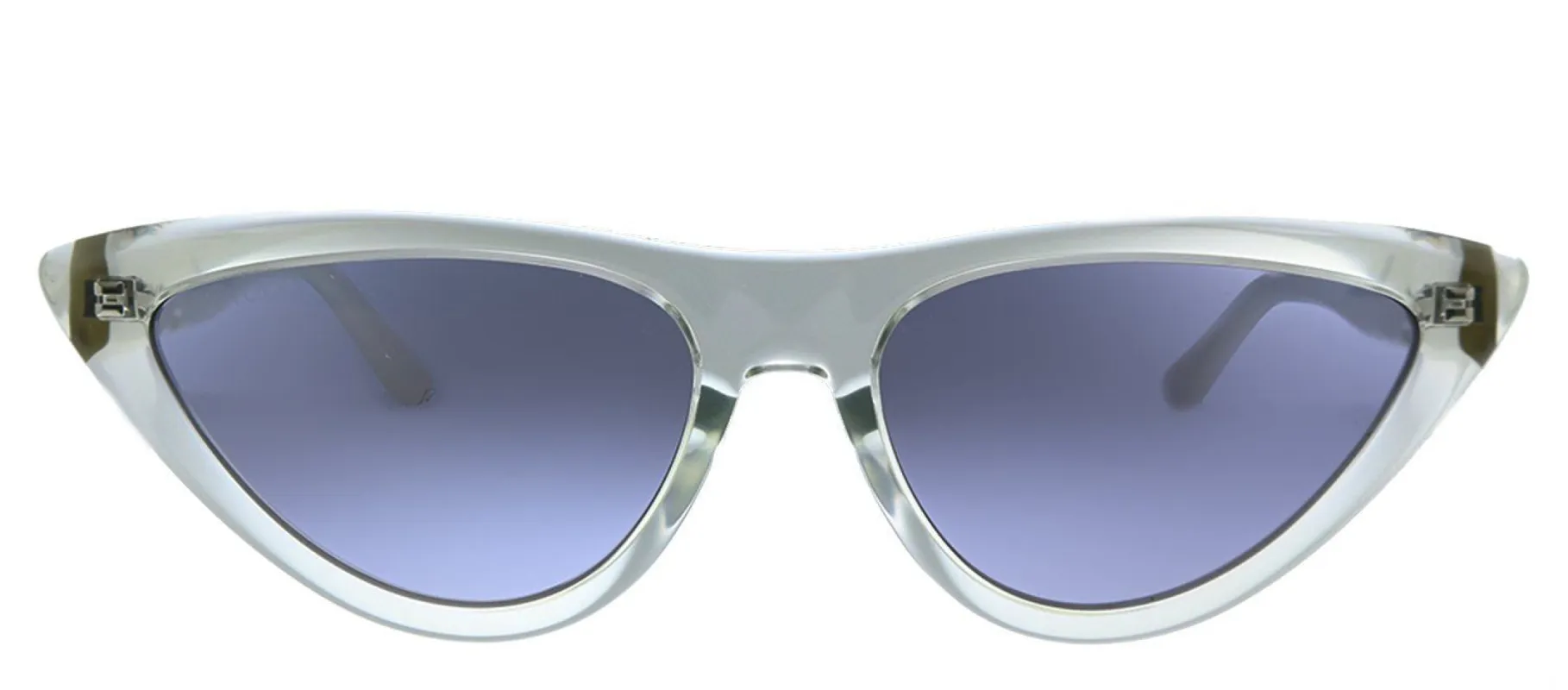 Jimmy Choo JC SPARKS/G/S 900 K1 Cat-Eye Plastic Clear Sunglasses with Grey Lens sold by Gaffos