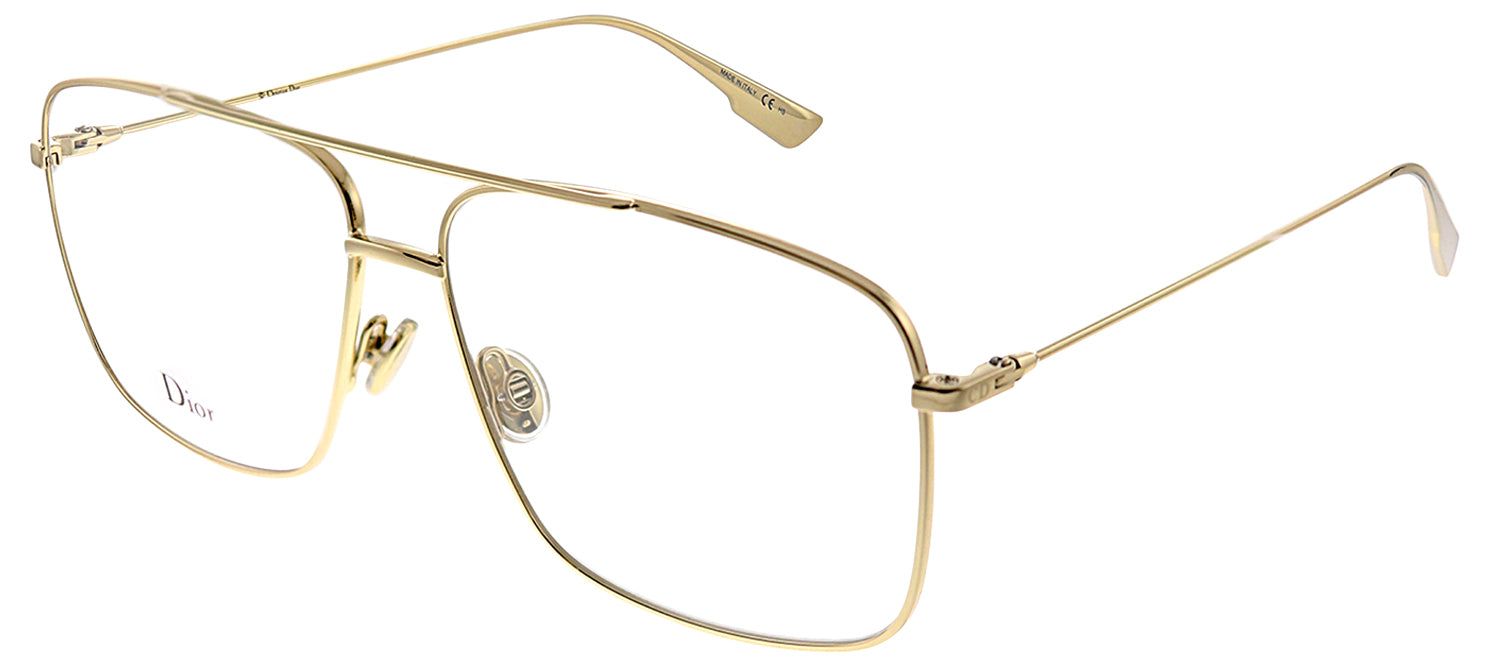 Dior StellaireO 3 J5G Aviator Metal Gold Eyeglasses with Demo Lens sold by Gaffos product image thumbnail 2