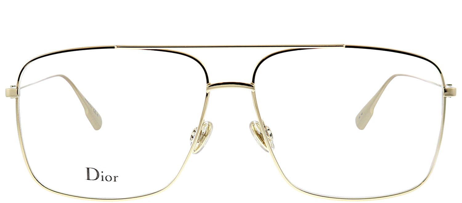 Dior StellaireO 3 J5G Aviator Metal Gold Eyeglasses with Demo Lens sold by Gaffos