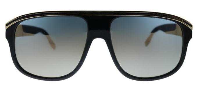 Marc Jacobs MARC 388/S 807 JO Aviator Plastic Black Sunglasses with Gold Mirror Lens sold by Gaffos