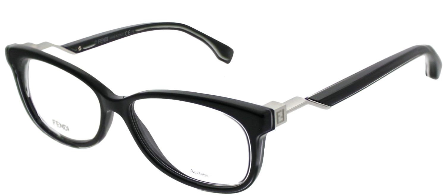 Fendi FF 0233 807 Rimless Plastic Black Eyeglasses with Demo Lens sold by Gaffos product image thumbnail 2