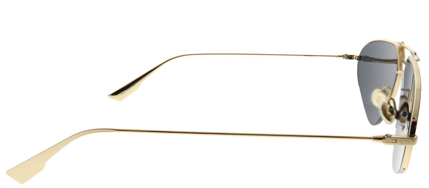 Dior CD Stellaire5 000 2K Oval Metal Gold Sunglasses with Grey Lens sold by Gaffos product image thumbnail 3