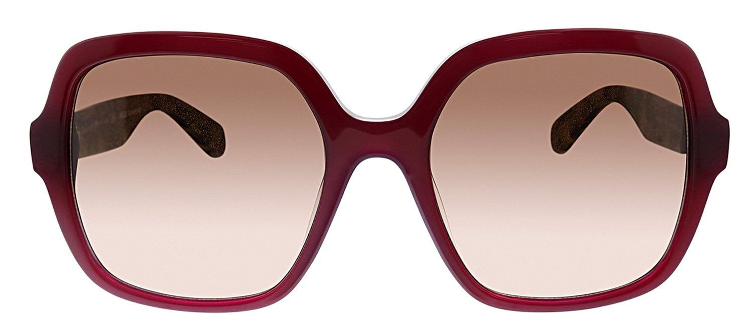 Kate Spade KS Katelee/S S2O Butterfly Plastic Burgundy Sunglasses with Brown Gradient Lens sold by Gaffos