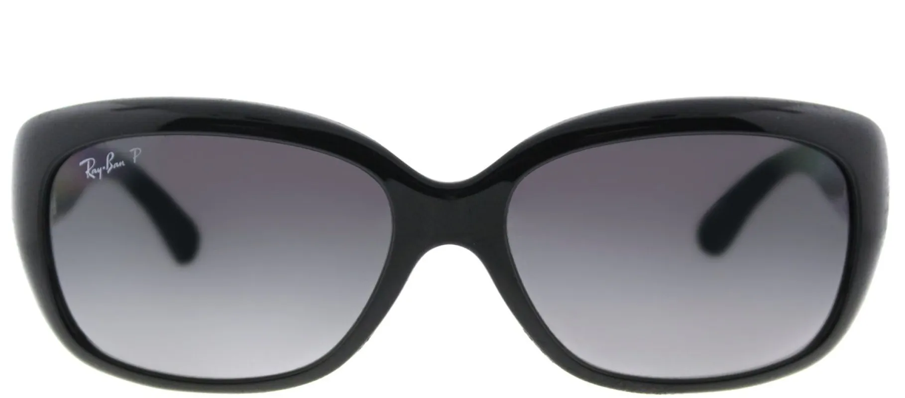 Ray-Ban RB 4101 601/T3 Rectangle Plastic Black Sunglasses with Grey Gradient Polarized Lens sold by Gaffos