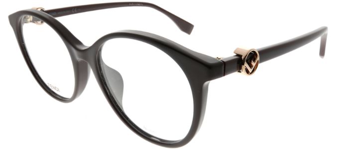 Fendi FF 0336/F 8CQ Round Plastic Burgundy/ Red Eyeglasses with Demo Lens sold by Gaffos
