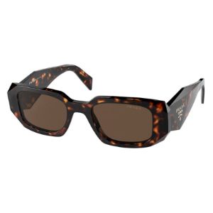 Prada PR 17WSF 2AU8C1 Rectangle Plastic Tortoise Sunglasses with Brown Lens sold by Gaffos