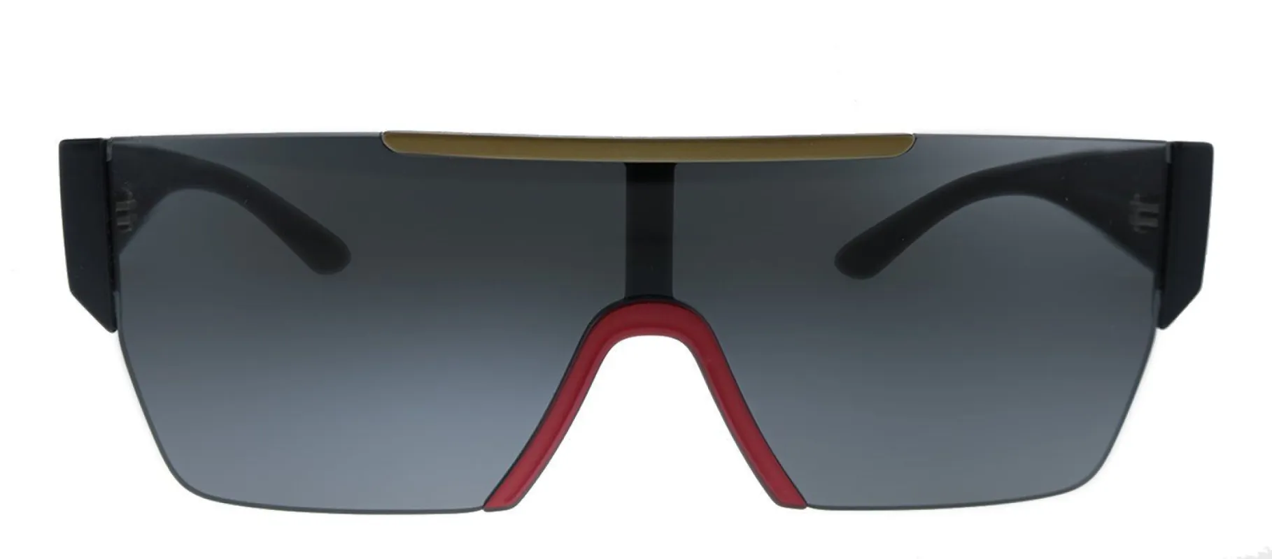 Burberry BE 4291 396487 Rectangle Plastic Black Sunglasses with Grey Lens sold by Gaffos