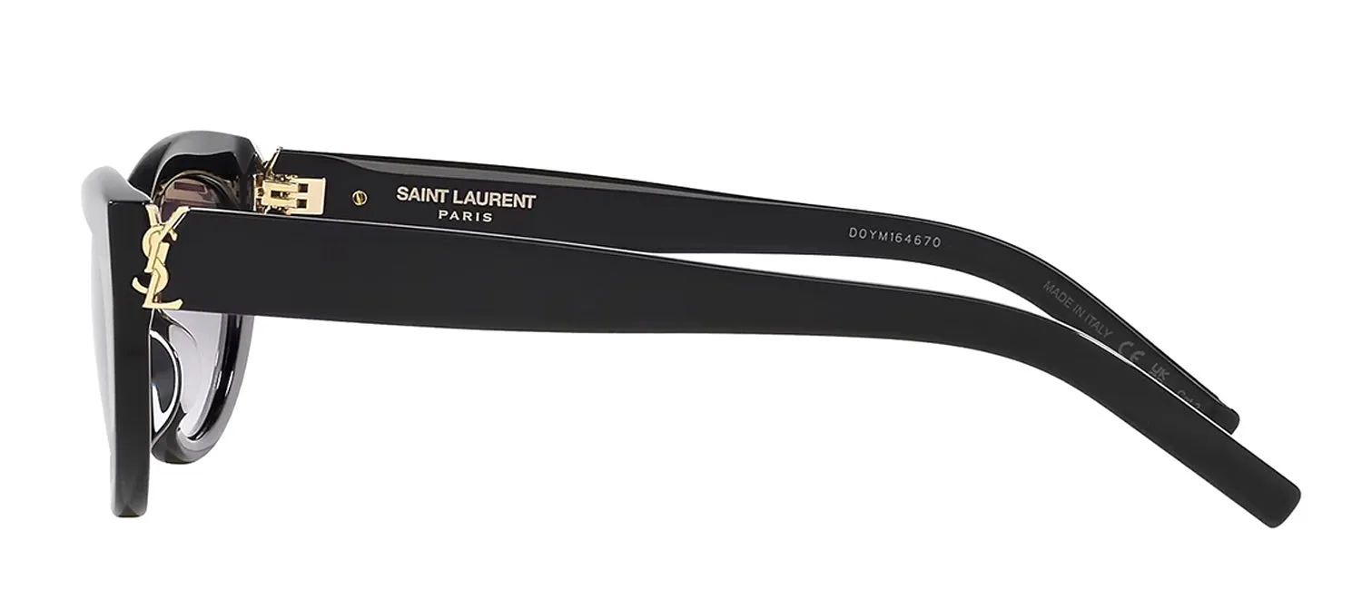 Saint Laurent MONOGRAM SL M115S 002 Cat-Eye Plastic Black Sunglasses with Grey Gradient Lens sold by Gaffos product image thumbnail 3