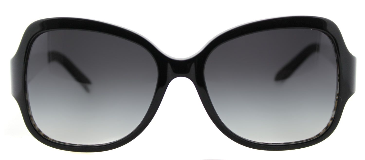 Tory Burch TY 7059 114511 Square Plastic Black Sunglasses with Grey Gradient Lens sold by Gaffos