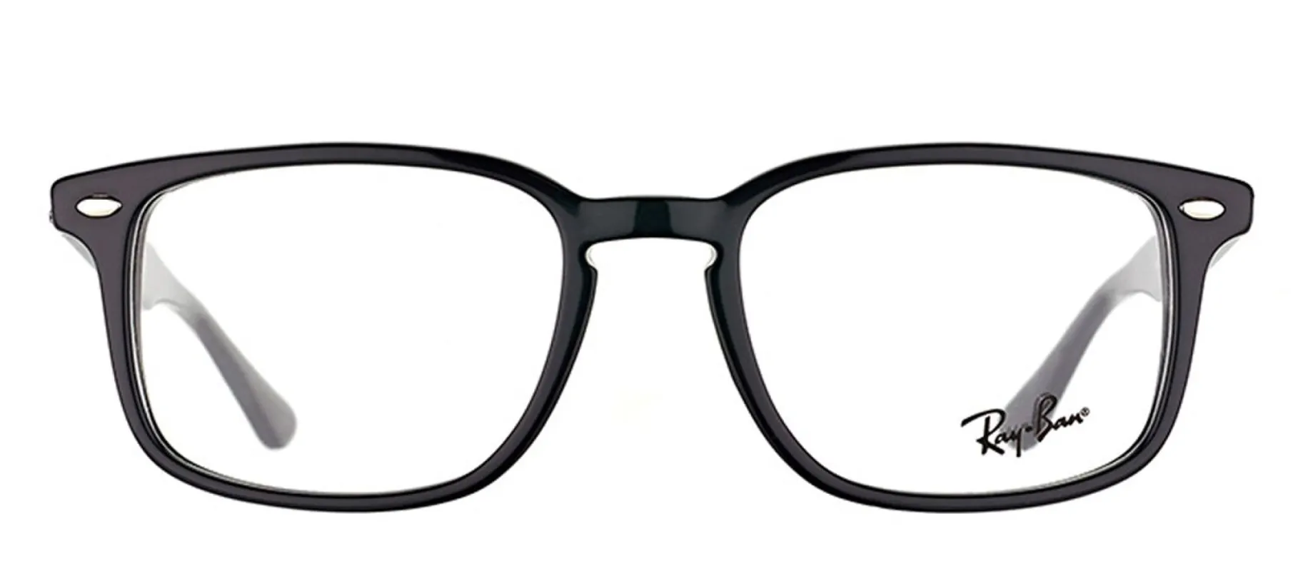 Ray-Ban RX 5353 2000 Square Plastic Black Eyeglasses with Demo Lens sold by Gaffos