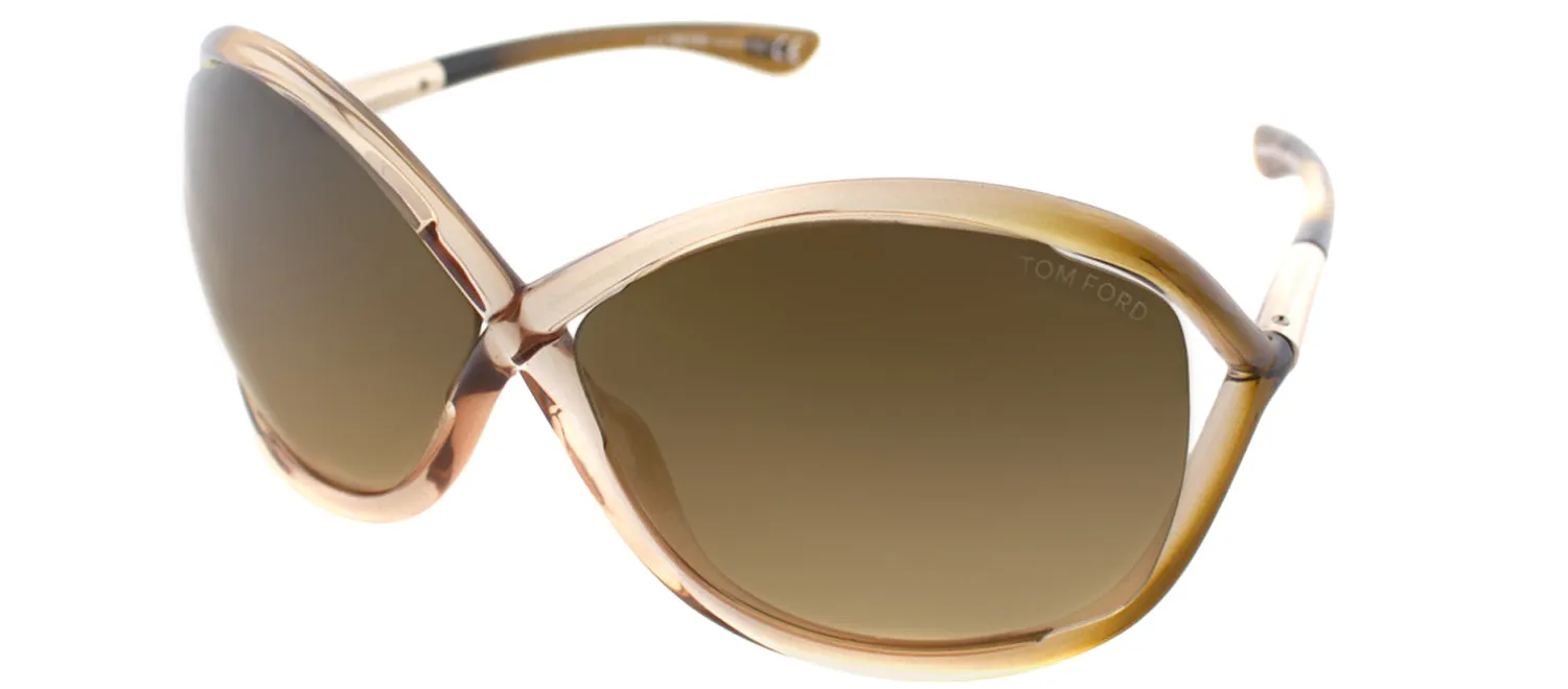 Tom Ford Whitney TF 9 74F Fashion Plastic Pink Sunglasses with Brown Gradient Lens sold by Gaffos product image thumbnail 2