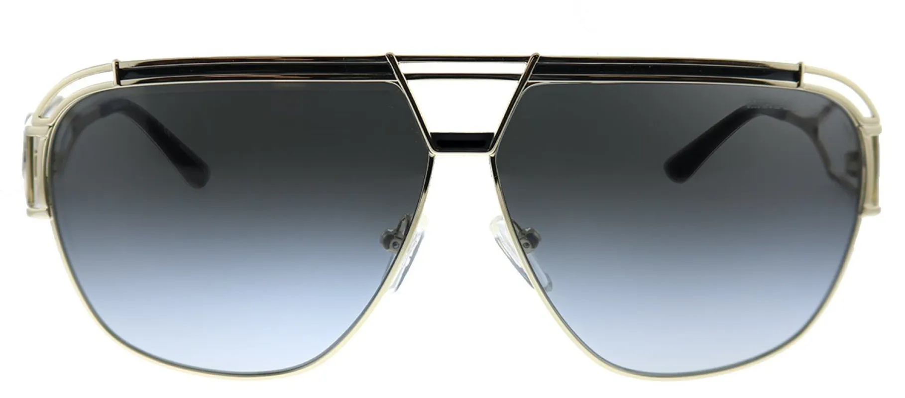 Michael Kors Vienna MK 1102 10148G Aviator Metal Gold Sunglasses with Grey Gradient Lens sold by Gaffos