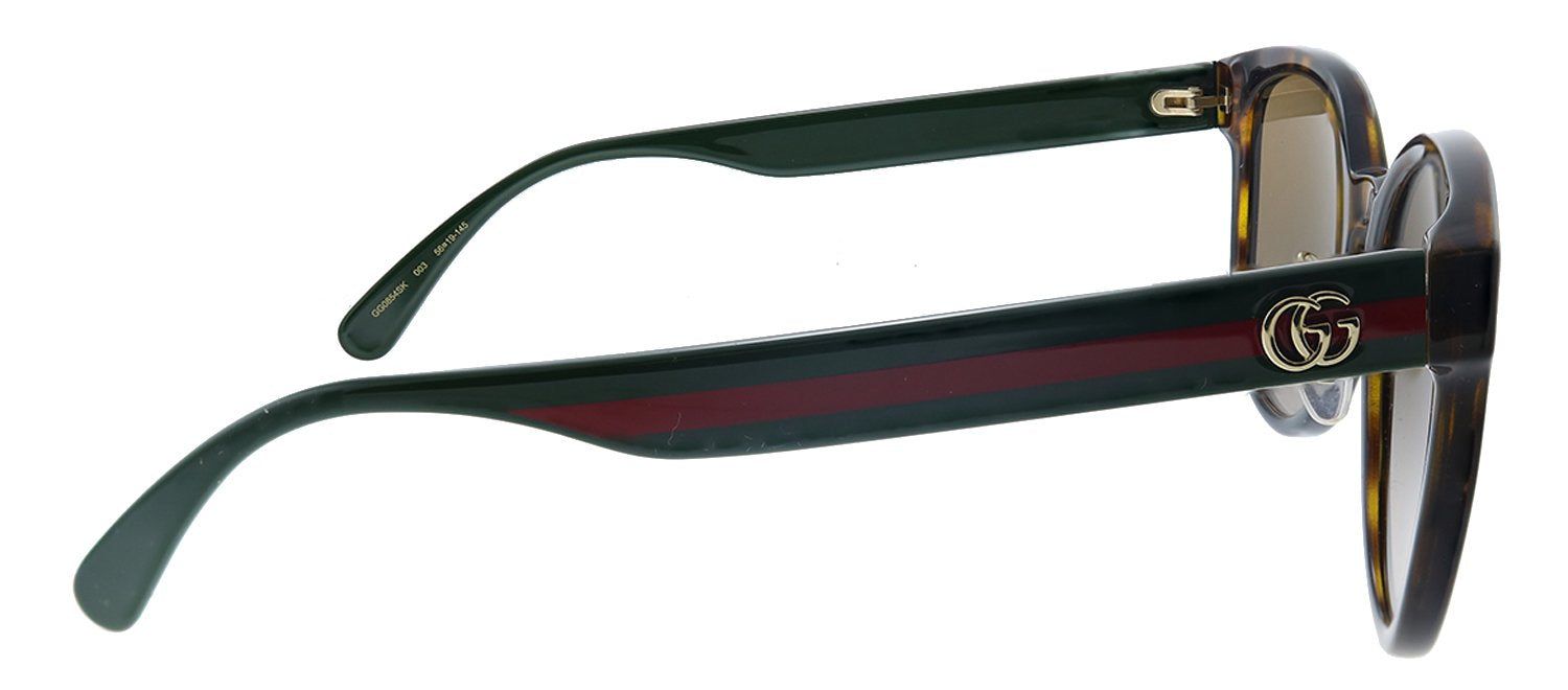 Gucci GG 0854SK 003 Cat-Eye Acetate Havana Sunglasses with Brown Gradient Lens sold by Gaffos product image thumbnail 3