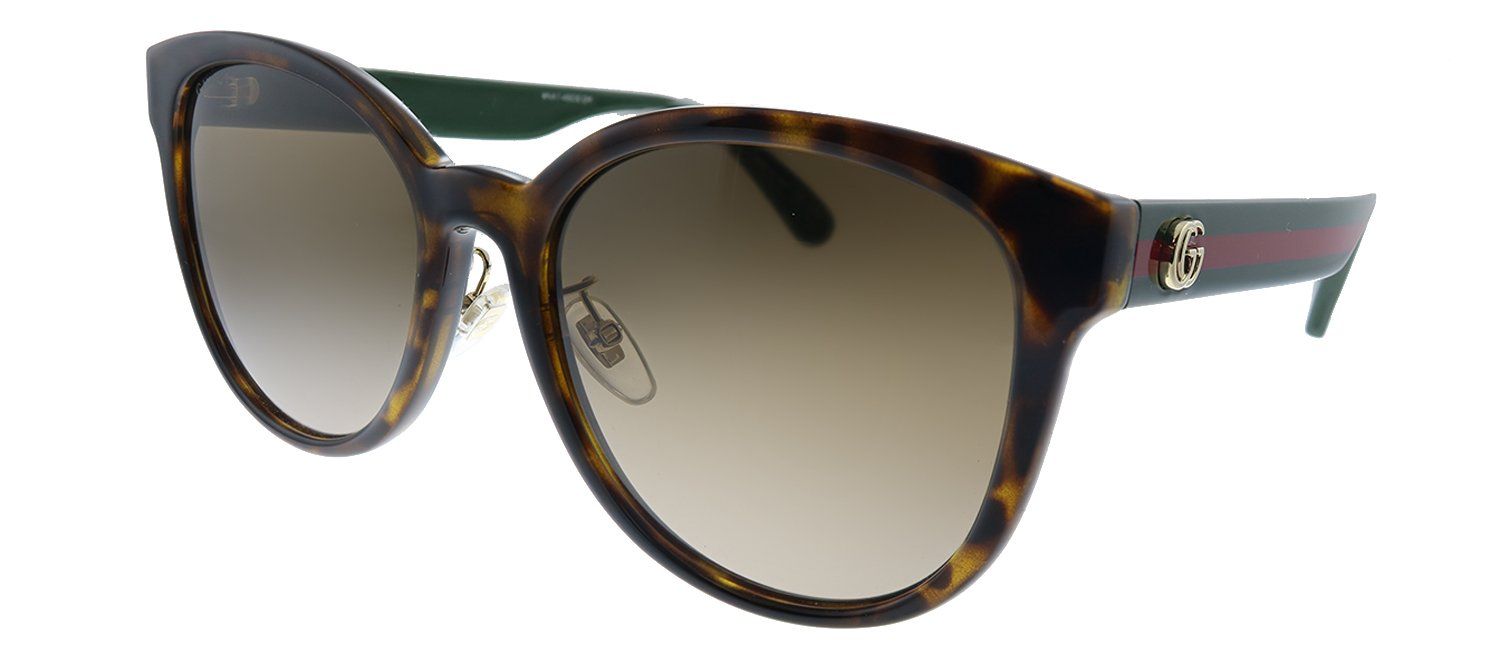 Gucci GG 0854SK 003 Cat-Eye Acetate Havana Sunglasses with Brown Gradient Lens sold by Gaffos product image thumbnail 2