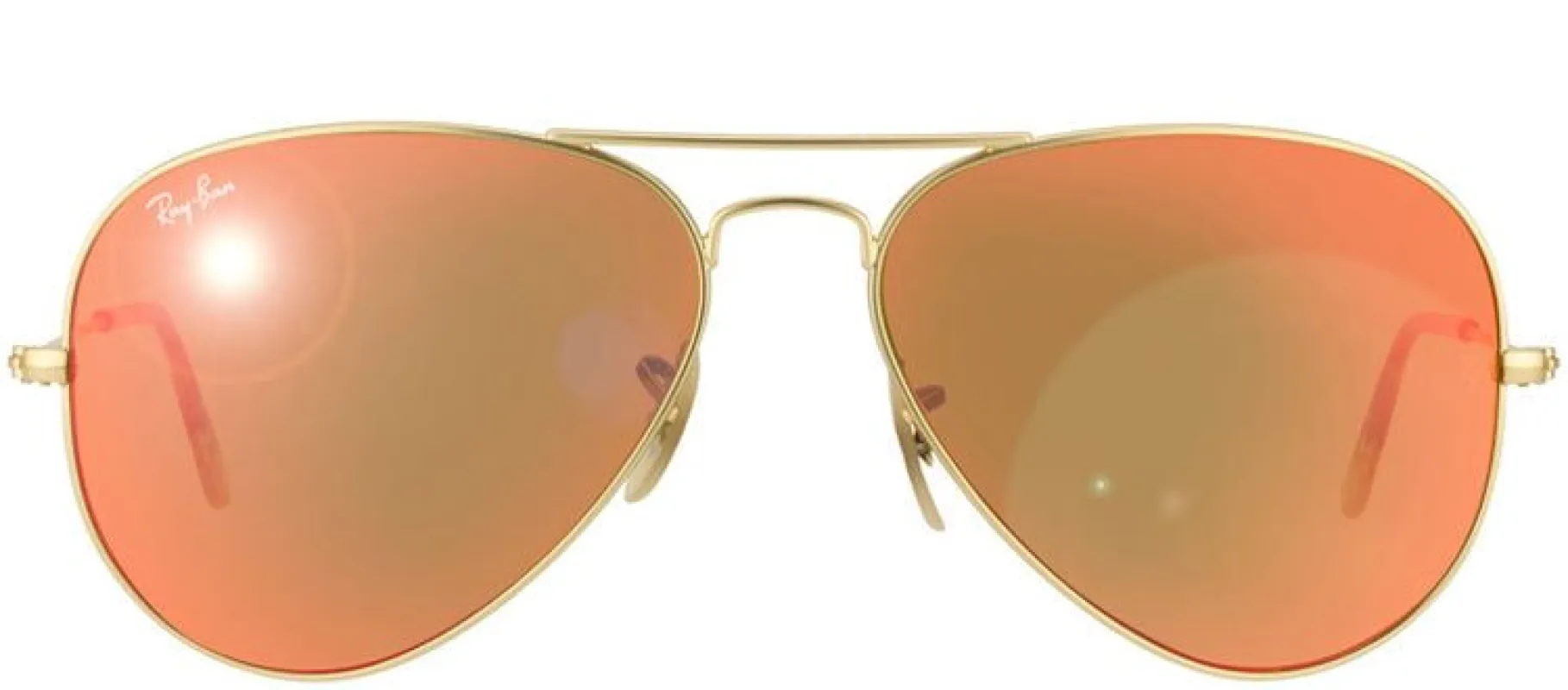 Ray-Ban RB 3025 112/69 Aviator Metal Gold Sunglasses with Red Mirror Lens sold by Gaffos