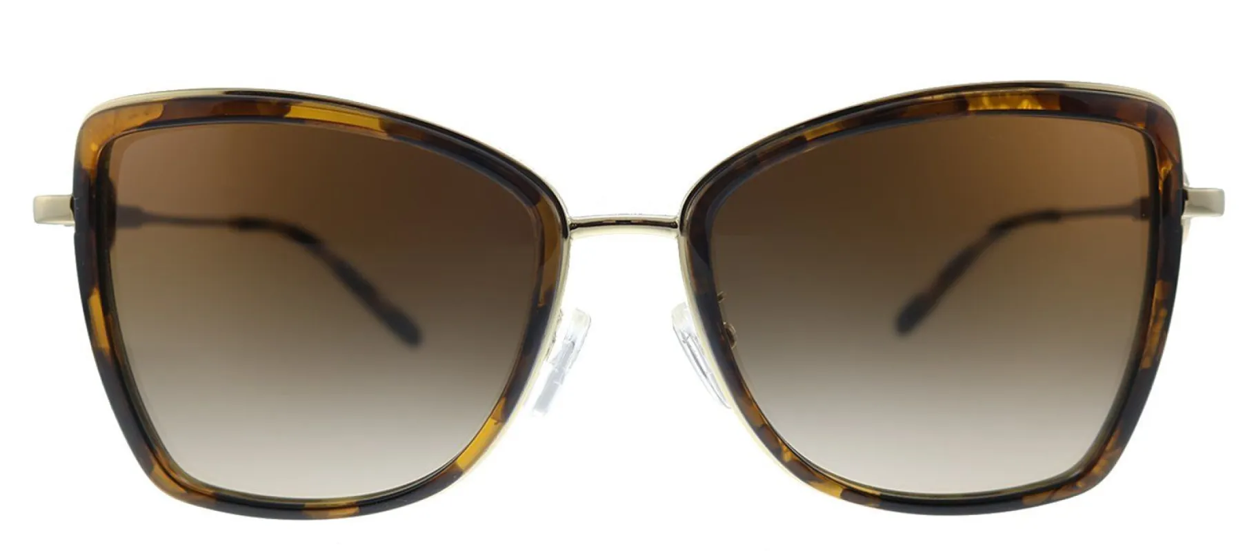 Michael Kors MK 1067B 101413 Butterfly Metal Light Gold Dark Tortoise Sunglasses with Brown Gradient Lens sold by Gaffos