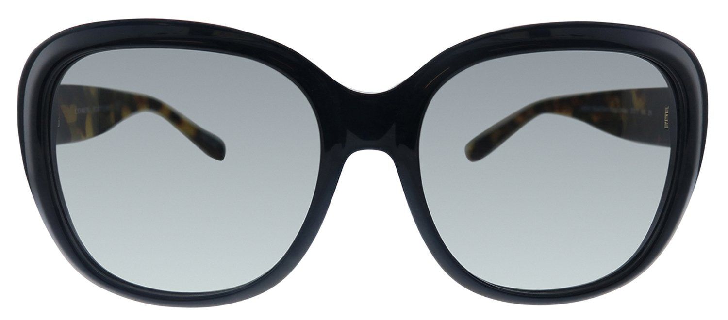 Coach HC 8207F 544911 Square Plastic Black Sunglasses with Grey Gradient Lens sold by Gaffos