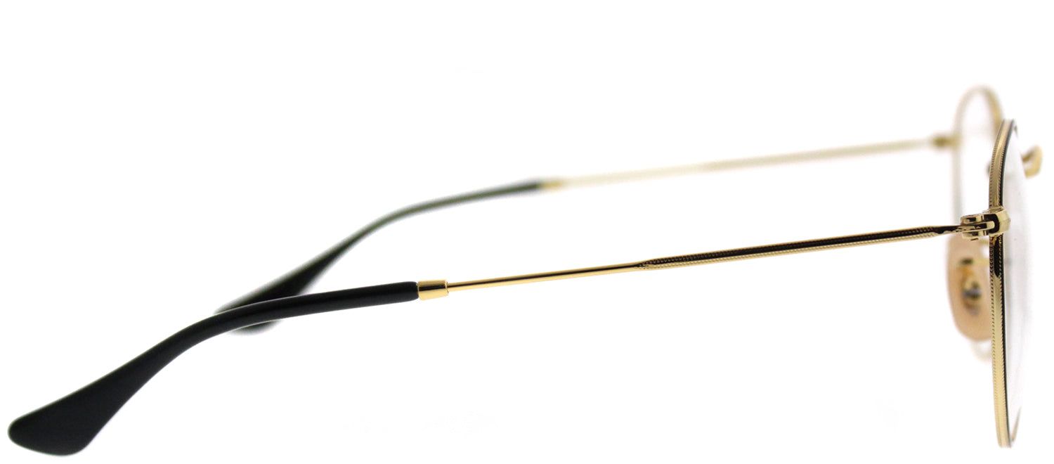 Ray-Ban RX 3447V 2991 Round Metal Gold Eyeglasses with Demo Lens sold by Gaffos product image thumbnail 3